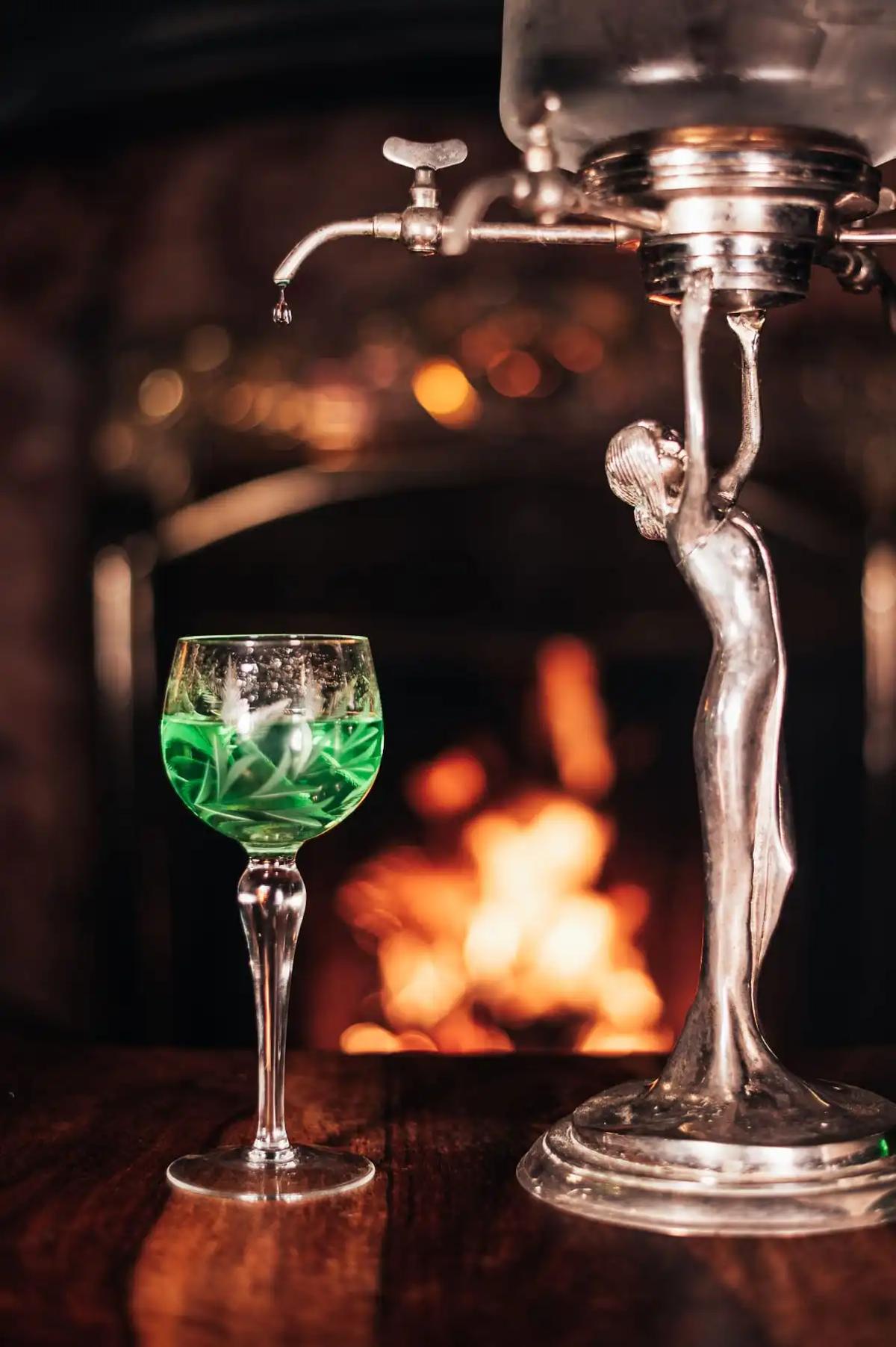 Absinthe Fountain Water Drop